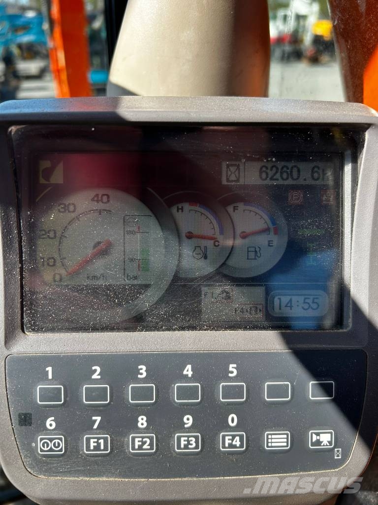Hitachi ZX 140 W-3 / Vähän ajettu, 3Kauhaa, Huoltokirja! Εκσκαφείς με τροχούς - λάστιχα