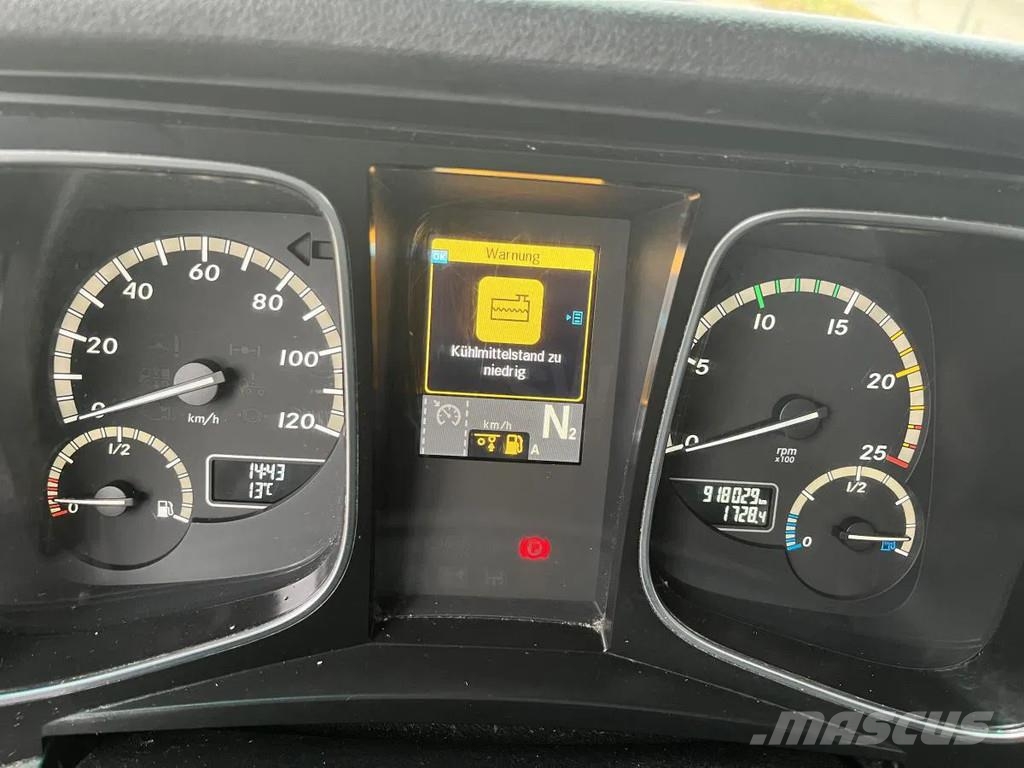 Mercedes-Benz Actros 2543 BL 6x2 MEILLER Abroller TÜV NEU! Камиони с кран с кука