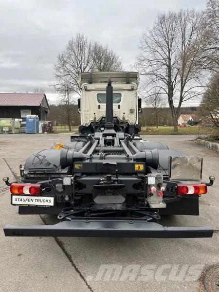 Mercedes-Benz Actros 2543 BL 6x2 MEILLER Abroller TÜV NEU! Камиони с кран с кука