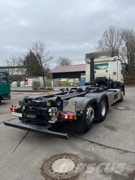Mercedes-Benz Actros 2543 BL 6x2 MEILLER Abroller TÜV NEU! Камиони с кран с кука
