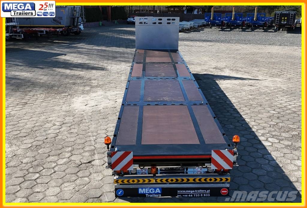 Ozgul Platform BPW 19,5, L: 13.600 / H:950 mm, ADR EX3 Lavapuoliperävaunut