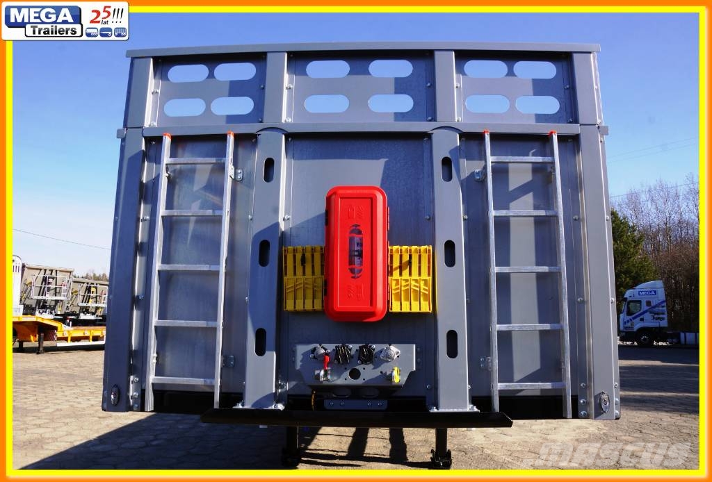 Ozgul Platform BPW 19,5, L: 13.600 / H:950 mm, ADR EX3 Lavapuoliperävaunut