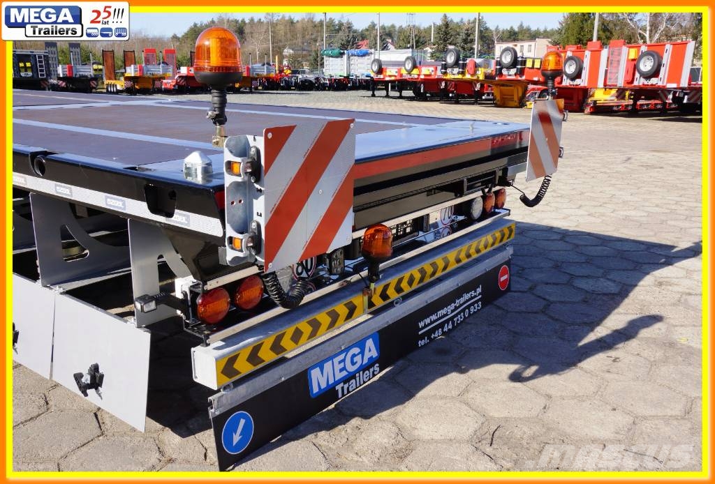 Ozgul Platform BPW 19,5, L: 13.600 / H:950 mm, ADR EX3 Lavapuoliperävaunut