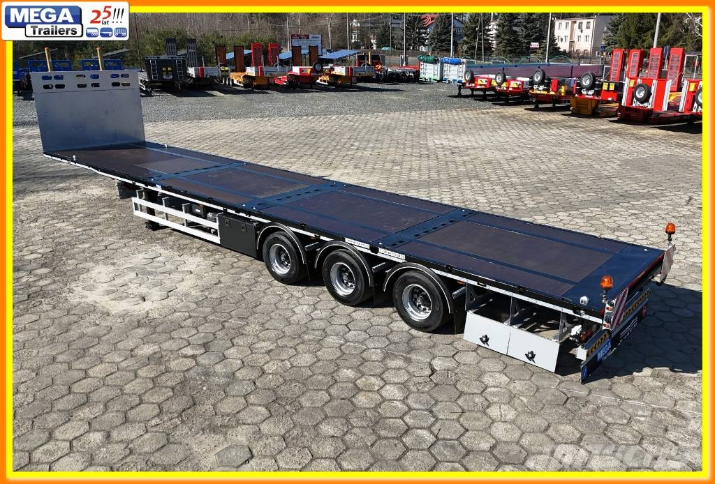 Ozgul Platform BPW 19,5, L: 13.600 / H:950 mm, ADR EX3 Lavapuoliperävaunut