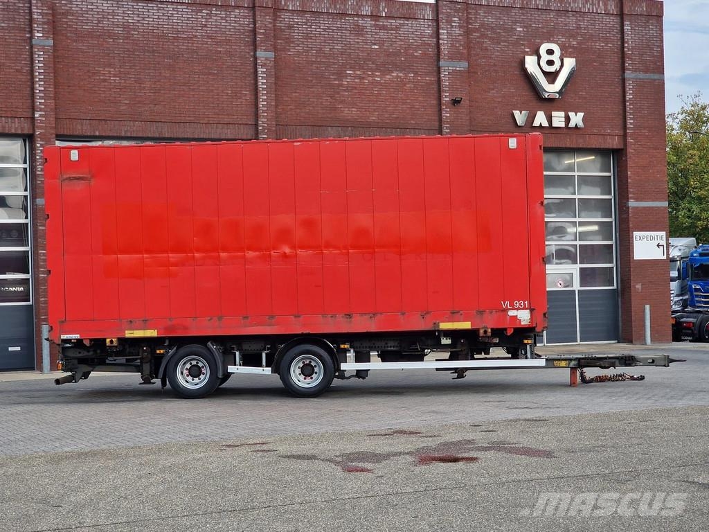 Krone BDF trailer with box - Box: 7.70 - 2.48 - 3.00 - F BDF Прицепы