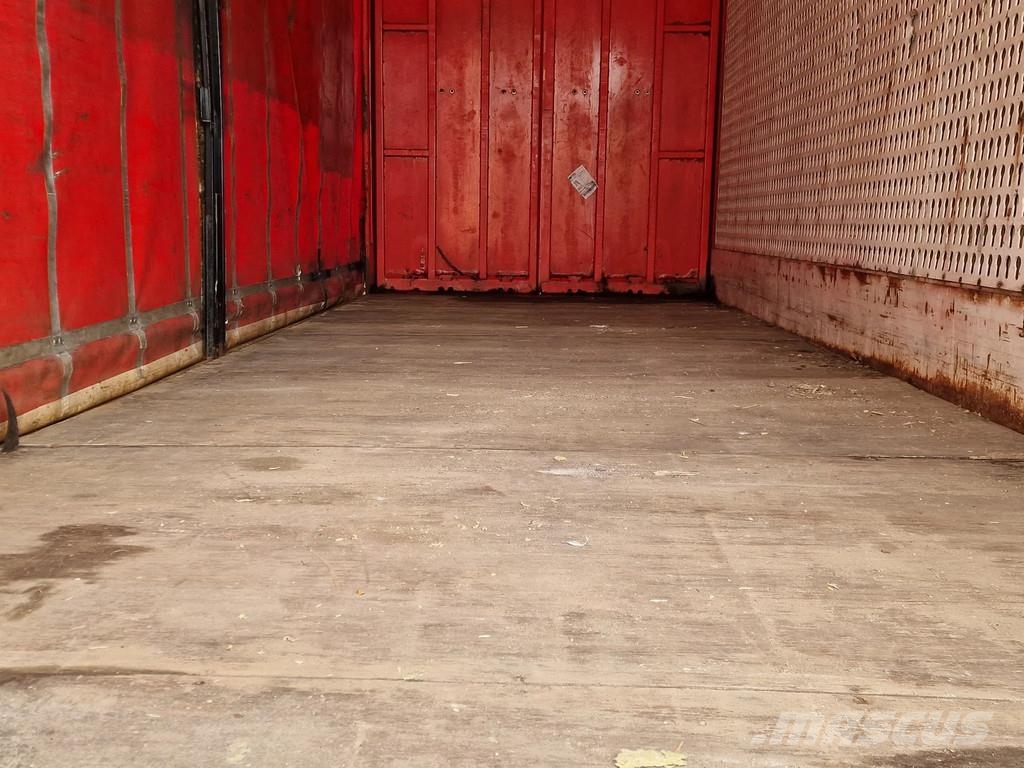 Krone BDF trailer with box - Box: 7.70 - 2.48 - 3.00 - F BDF Прицепы