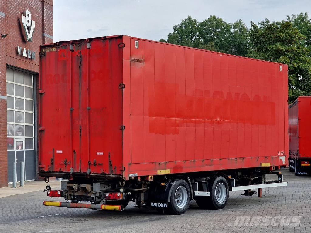 Krone BDF trailer with box - Box: 7.70 - 2.48 - 3.00 - F BDF Прицепы