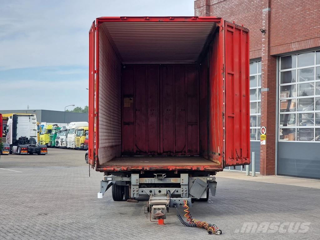 Krone BDF trailer with box - Box: 7.70 - 2.48 - 3.00 - F BDF Прицепы