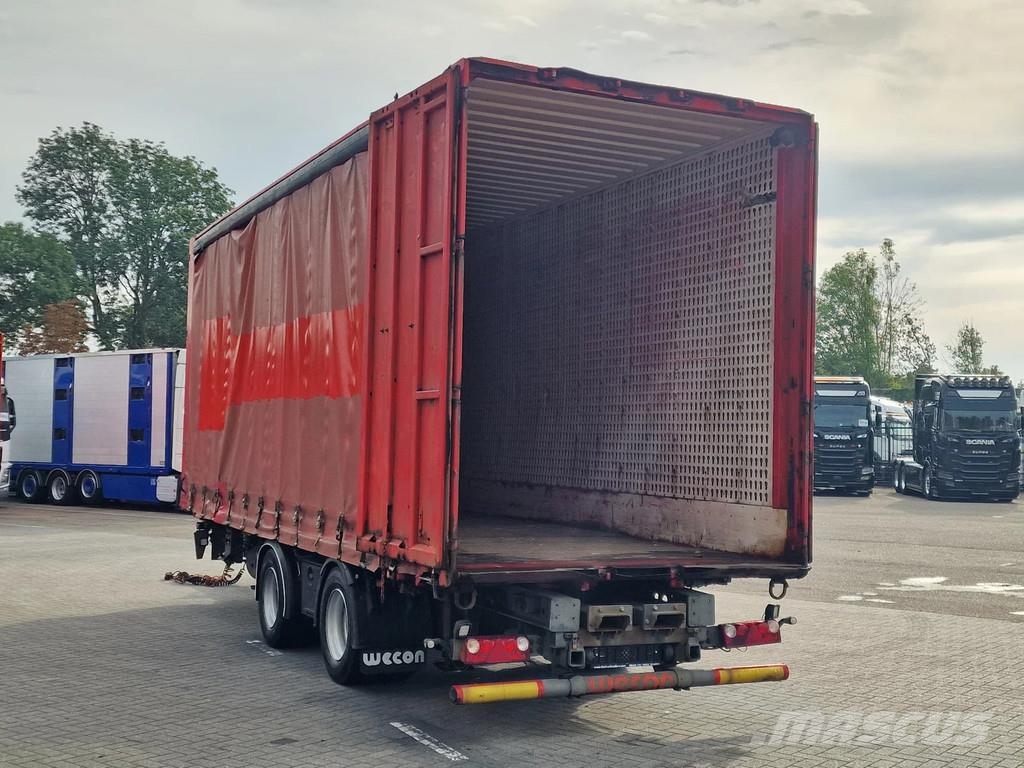 Krone BDF trailer with box - Box: 7.70 - 2.48 - 3.00 - F BDF Прицепы