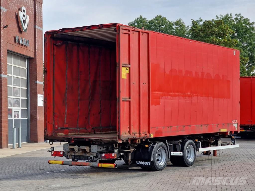 Krone BDF trailer with box - Box: 7.70 - 2.48 - 3.00 - F BDF Прицепы
