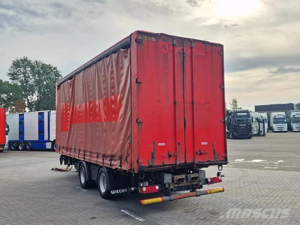 Krone BDF trailer with box - Box: 7.70 - 2.48 - 3.00 - F BDF Прицепы