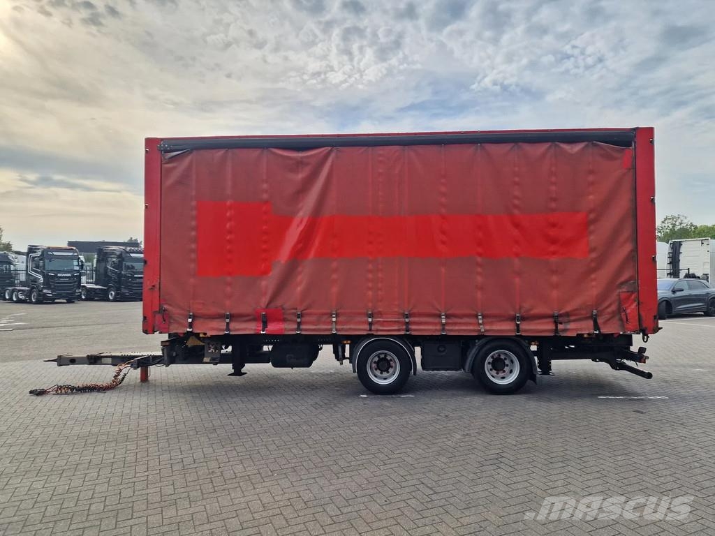 Krone BDF trailer with box - Box: 7.70 - 2.48 - 3.00 - F BDF Прицепы