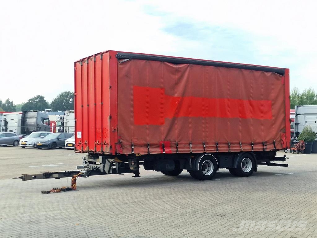 Krone BDF trailer with box - Box: 7.70 - 2.48 - 3.00 - F BDF Прицепы