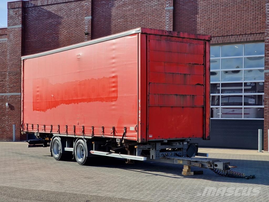 Wecon BDF trailer with box - Box: 8.30 - 2.50 - 2.97 Wissellaadbak