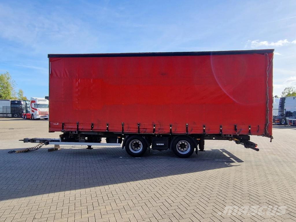 Wecon BDF trailer with box - Box: 8.30 - 2.50 - 2.97 Wissellaadbak