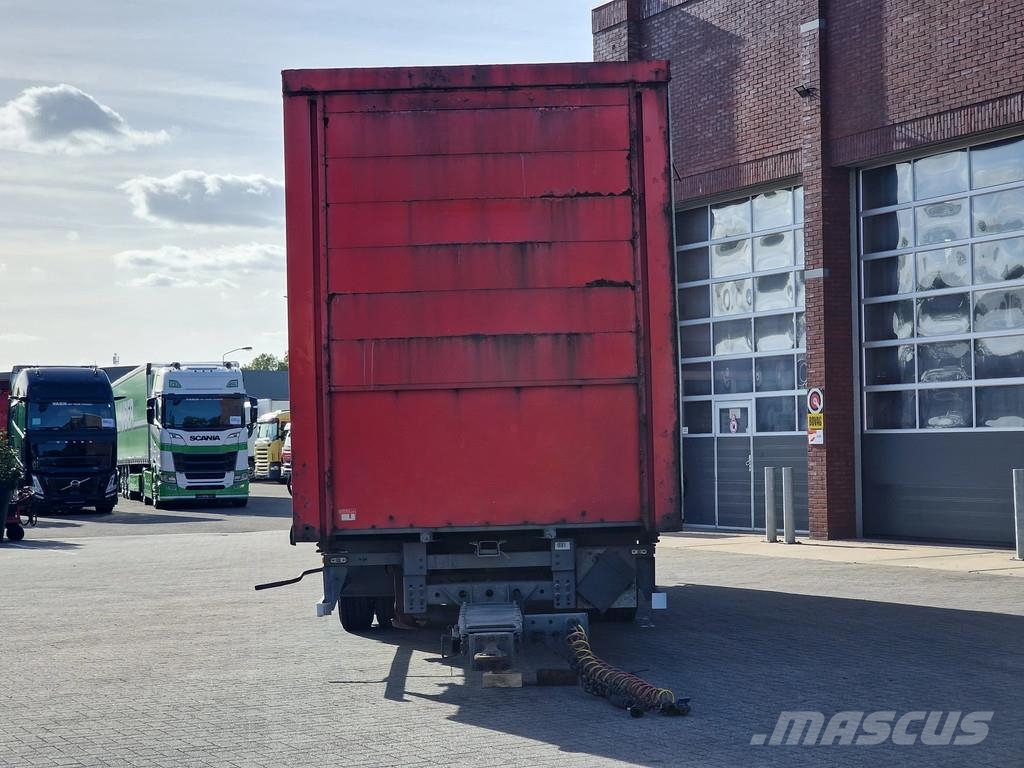 Wecon BDF trailer with box - Box: 8.30 - 2.50 - 2.97 Wissellaadbak