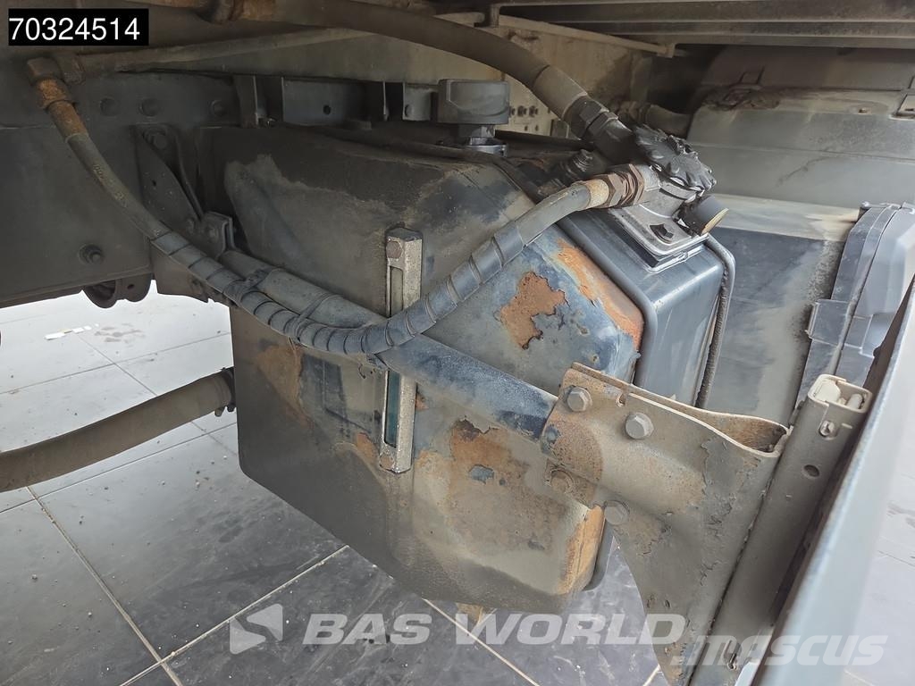 MAN TGS 35.360 TGS 8X2 Grua HIAB 166 E-2 Hiduo Rampas شاحنات مسطحة/مفصلية الجوانب