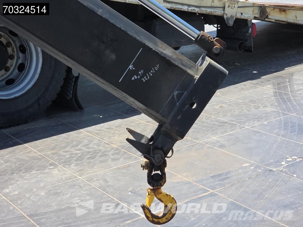 MAN TGS 35.360 TGS 8X2 Grua HIAB 166 E-2 Hiduo Rampas Camioane platforma/prelata