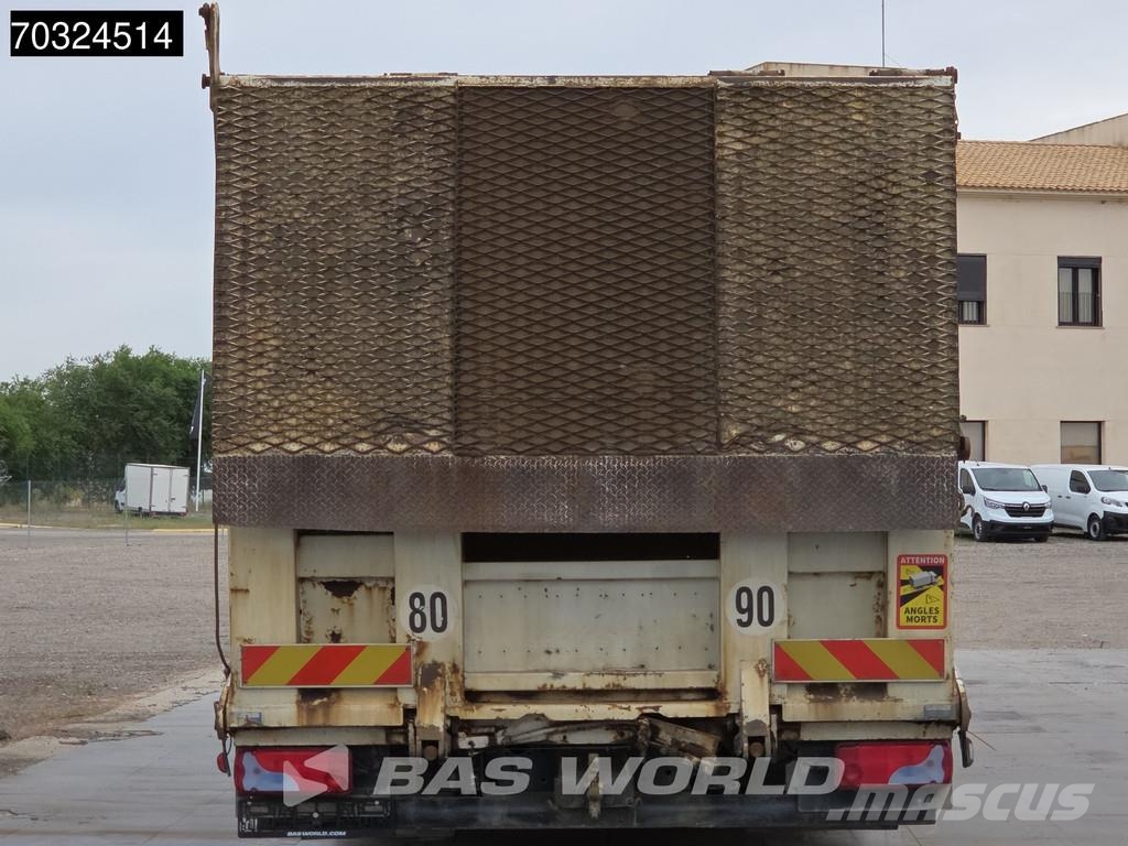 MAN TGS 35.360 TGS 8X2 Grua HIAB 166 E-2 Hiduo Rampas Camioane platforma/prelata