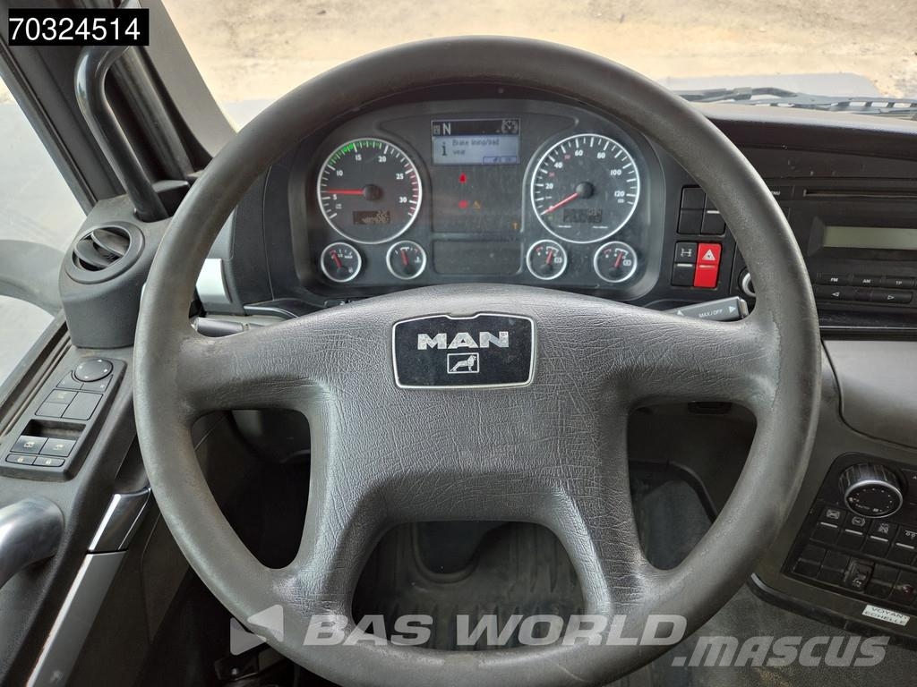 MAN TGS 35.360 TGS 8X2 Grua HIAB 166 E-2 Hiduo Rampas Camioane platforma/prelata