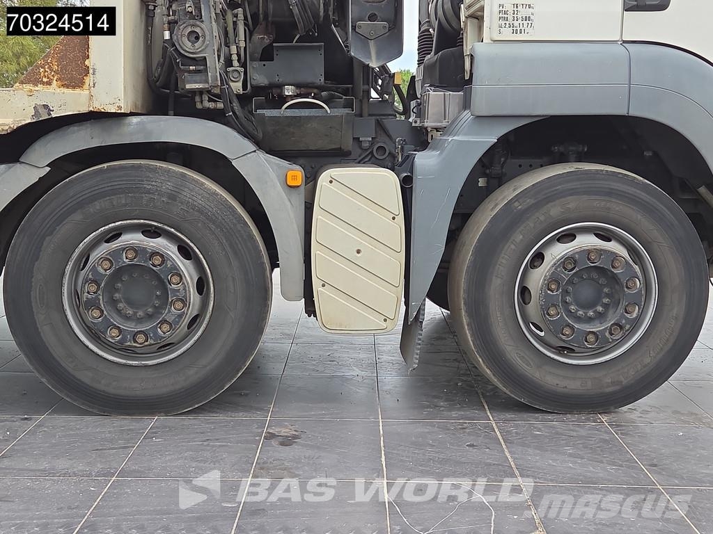 MAN TGS 35.360 TGS 8X2 Grua HIAB 166 E-2 Hiduo Rampas Lava-kuorma-autot