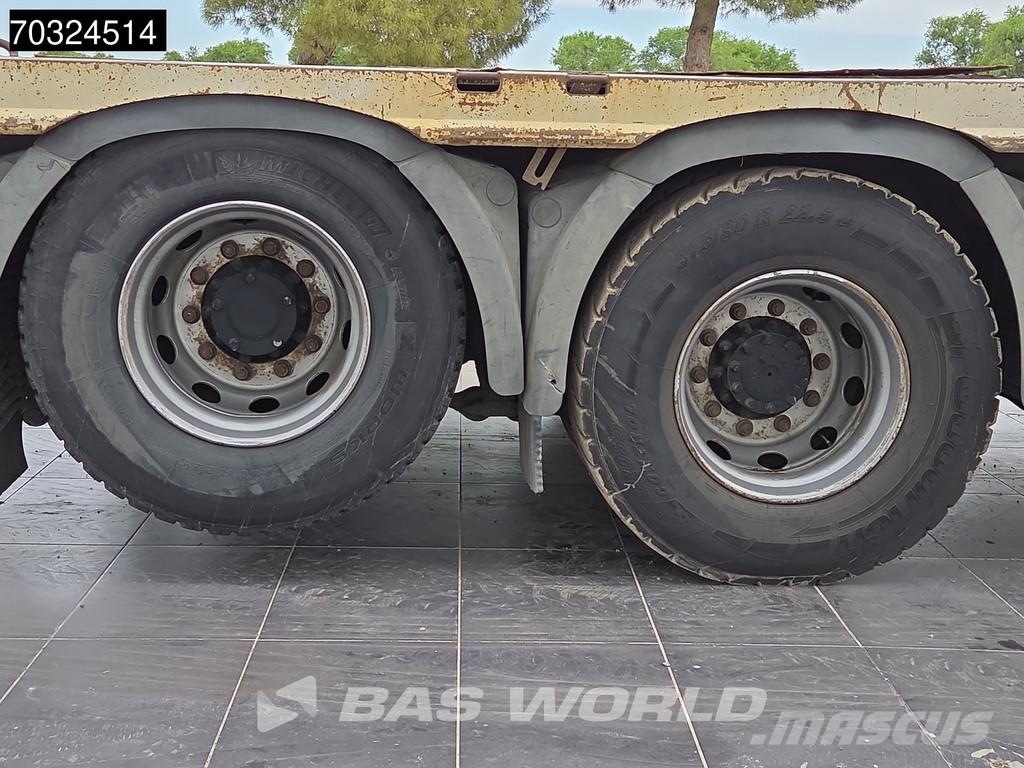MAN TGS 35.360 TGS 8X2 Grua HIAB 166 E-2 Hiduo Rampas Camioane platforma/prelata