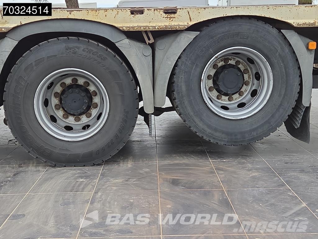 MAN TGS 35.360 TGS 8X2 Grua HIAB 166 E-2 Hiduo Rampas Camioane platforma/prelata