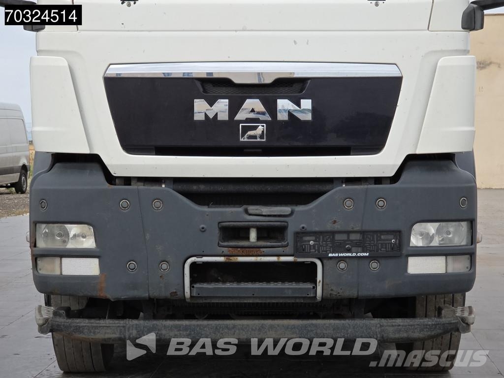 MAN TGS 35.360 TGS 8X2 Grua HIAB 166 E-2 Hiduo Rampas Camioane platforma/prelata