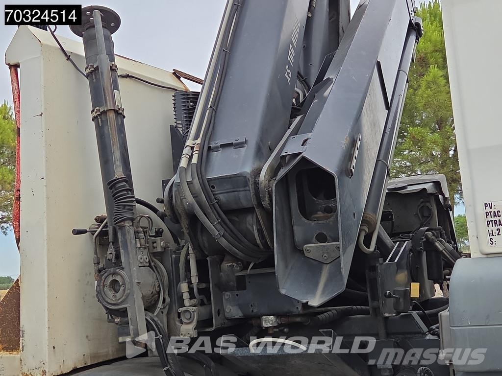 MAN TGS 35.360 TGS 8X2 Grua HIAB 166 E-2 Hiduo Rampas Lava-kuorma-autot