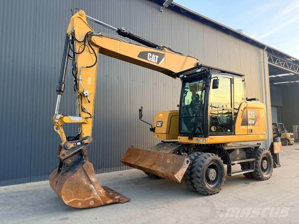 CAT M315F Gravemaskiner på hjul