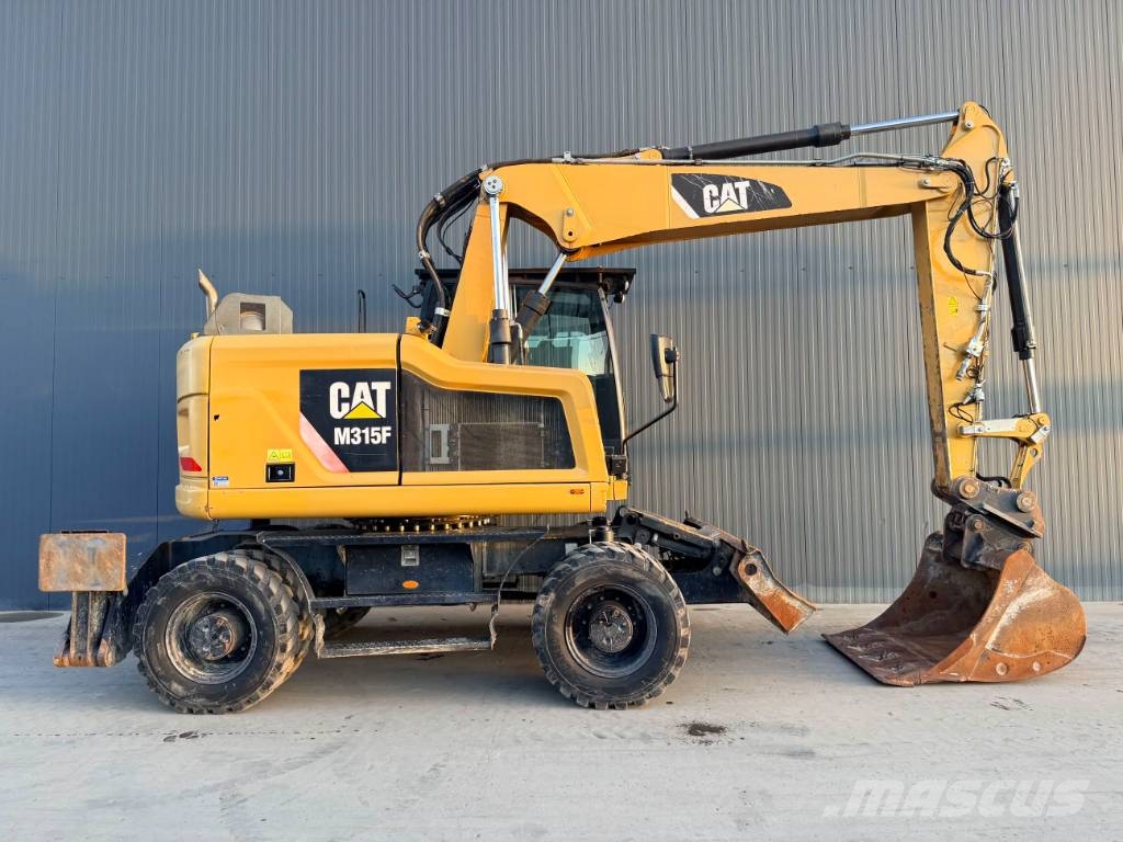 CAT M315F Gravemaskiner på hjul