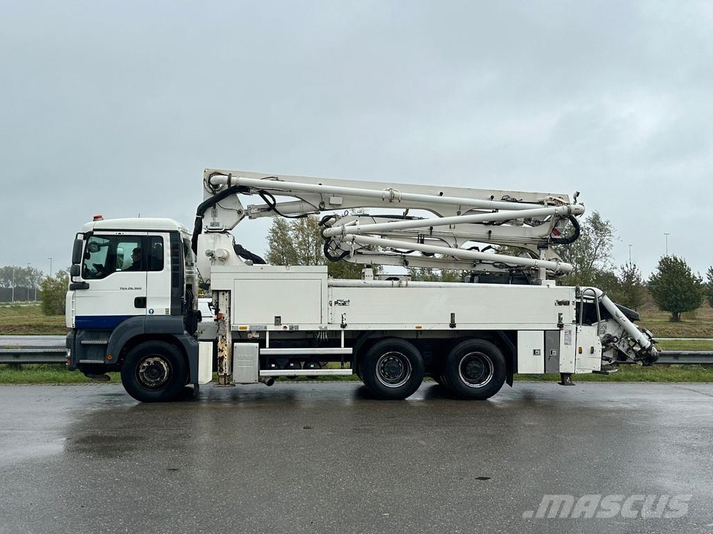 MAN TGA 26.360 6x4 with Putzmeister BSF24-4.16 24m Con Бетонопомпи
