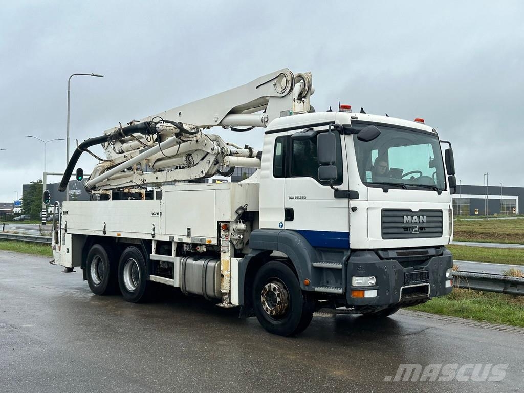 MAN TGA 26.360 6x4 with Putzmeister BSF24-4.16 24m Con Бетонопомпи
