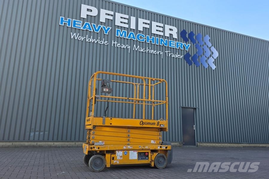 Haulotte Optimum 8 Electric, 7.77m Working Height, 230kg Ca Minicargadoras