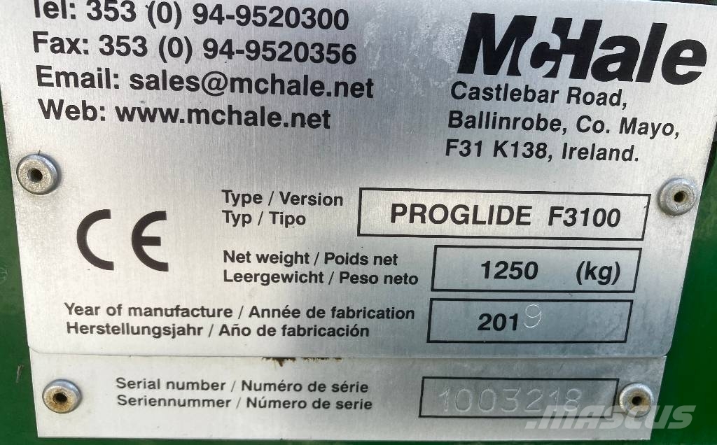 MAC hale proglide F 3100 Косачки