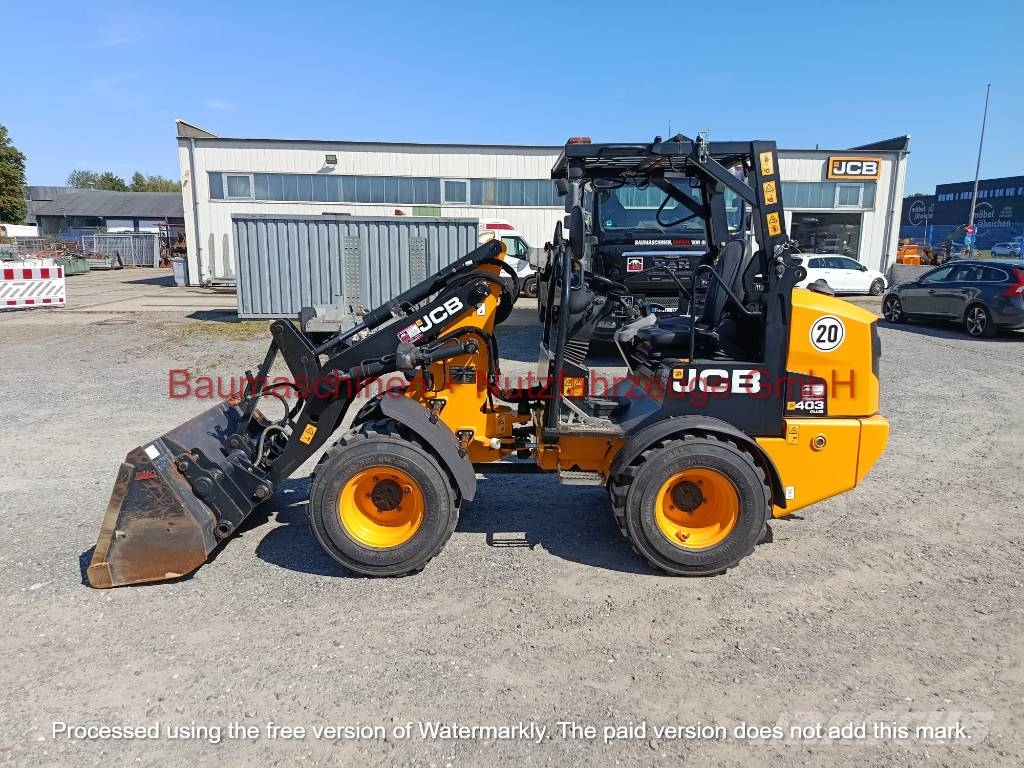 JCB 403 PLUS 50PS Klappdach Demo Hjullastare