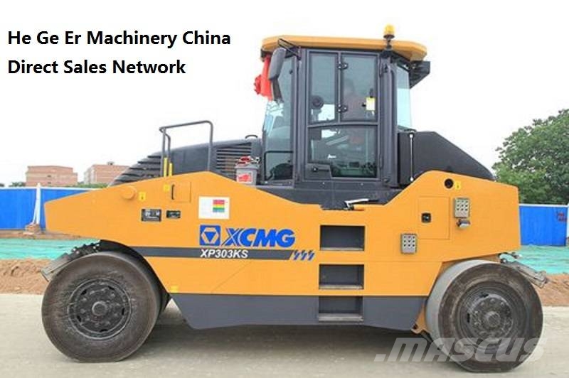 XCMG XP 303 Rodillos sobre neumáticos