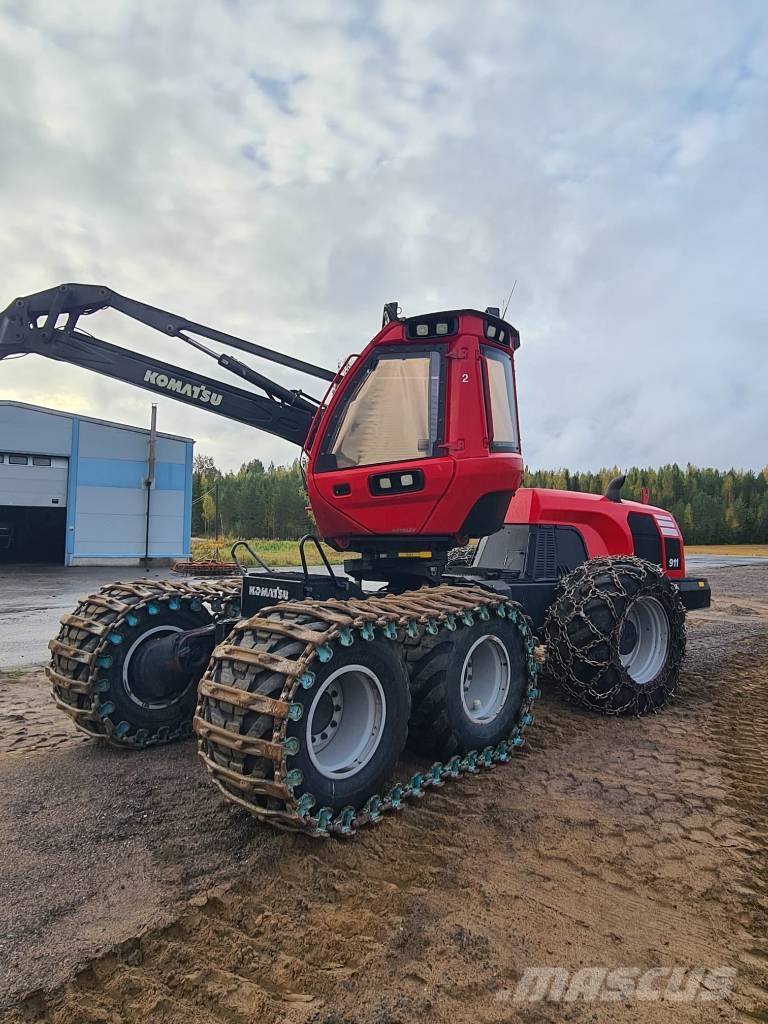 Komatsu 911 Cosechadoras