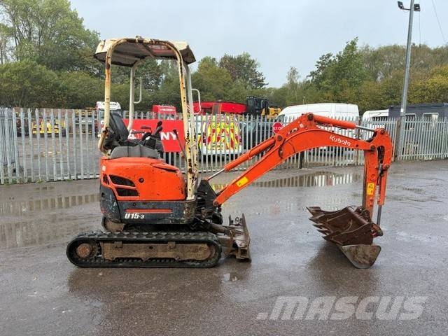 Kubota U 15-3 Mini excavators < 7t (Mini diggers)