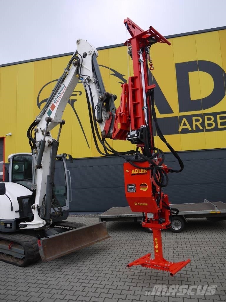 Adler Boormast Wheeled excavators