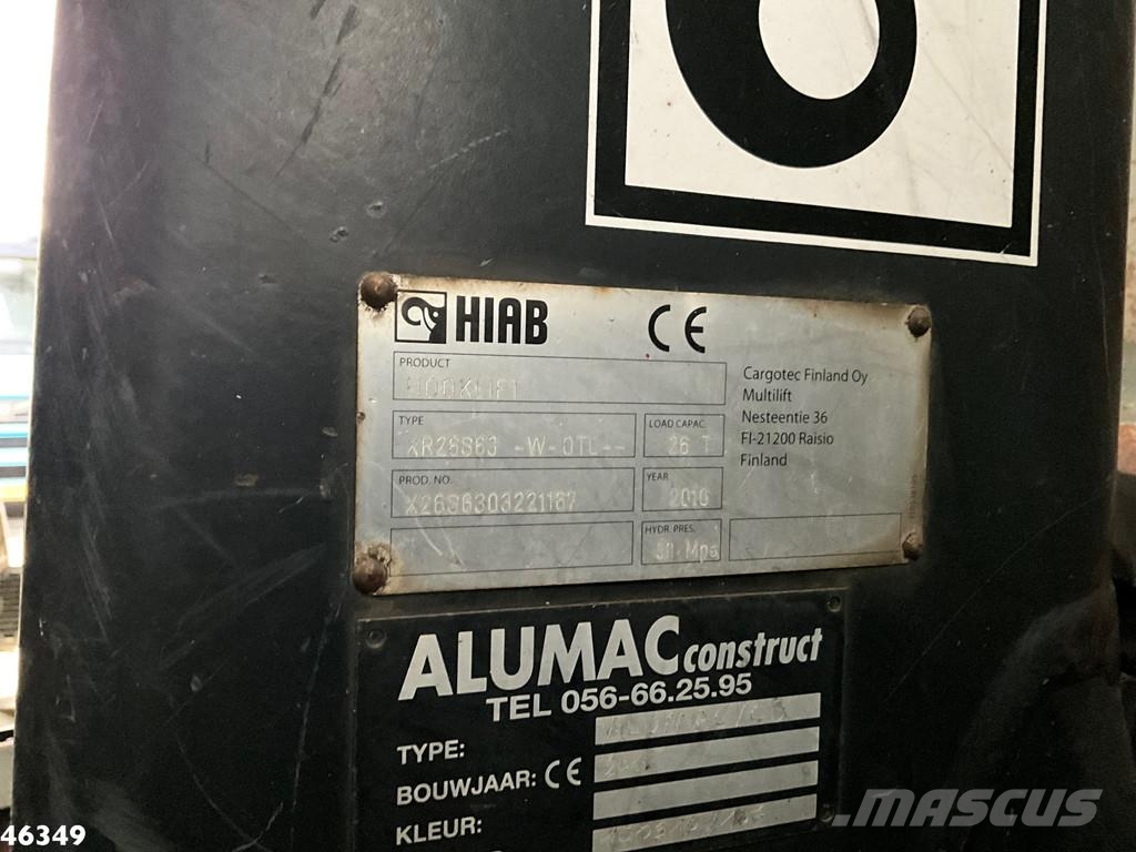 MAN TGS 35.440 Euro 5 Hiab 26 Ton haakarmsysteem Konksliftveokid