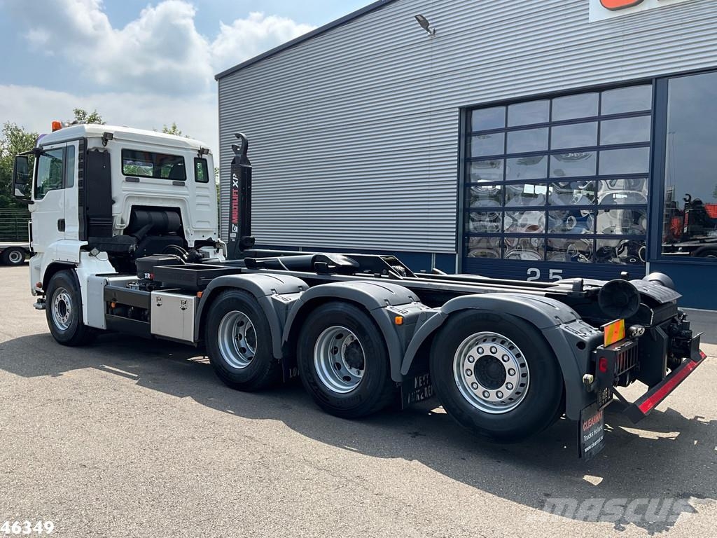 MAN TGS 35.440 Euro 5 Hiab 26 Ton haakarmsysteem Konksliftveokid