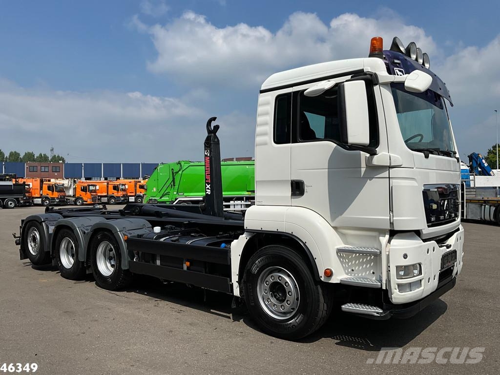 MAN TGS 35.440 Euro 5 Hiab 26 Ton haakarmsysteem Konksliftveokid