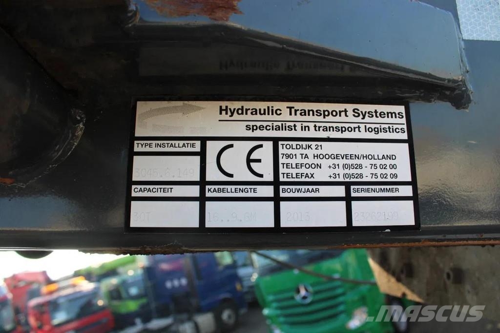 Ginaf X 4243 TS 460 + 30TON SYSTEM + 8x4 Koukkulava kuorma-autot