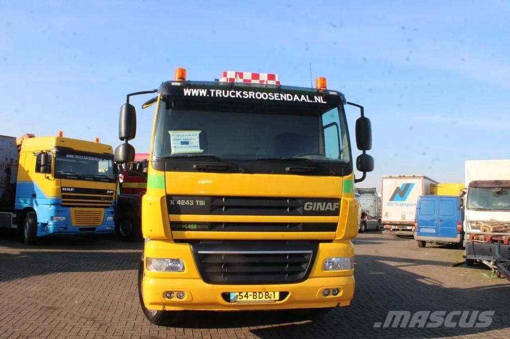Ginaf X 4243 TS 460 + 30TON SYSTEM + 8x4 Koukkulava kuorma-autot