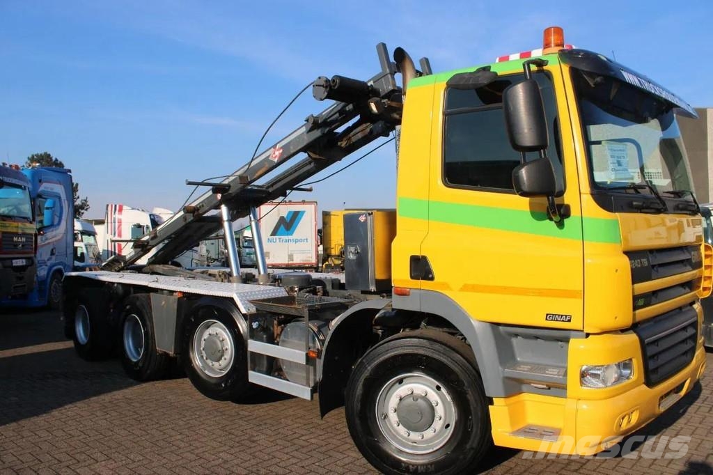 Ginaf X 4243 TS 460 + 30TON SYSTEM + 8x4 Koukkulava kuorma-autot