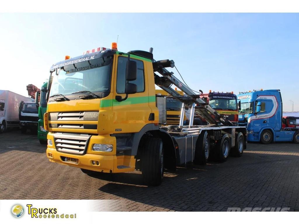 Ginaf X 4243 TS 460 + 30TON SYSTEM + 8x4 Koukkulava kuorma-autot