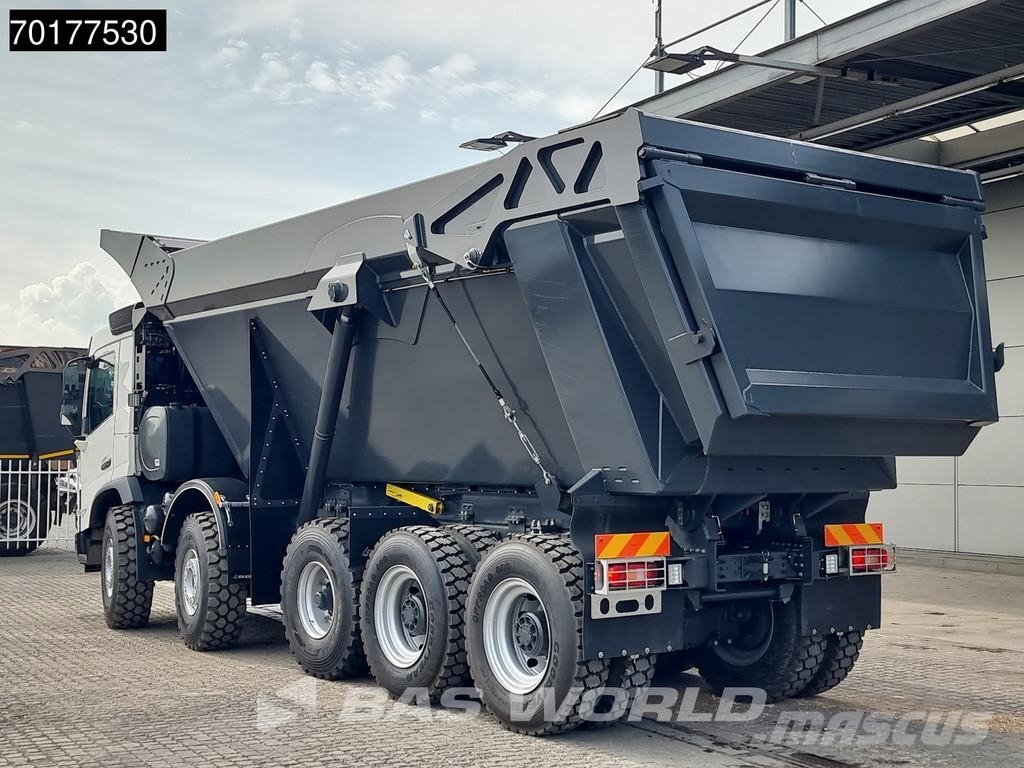 Volvo FMX 520 10X4 50T Payload 30m3 Retarder Lift+Lenkac Savivarčių priekabų vilkikai