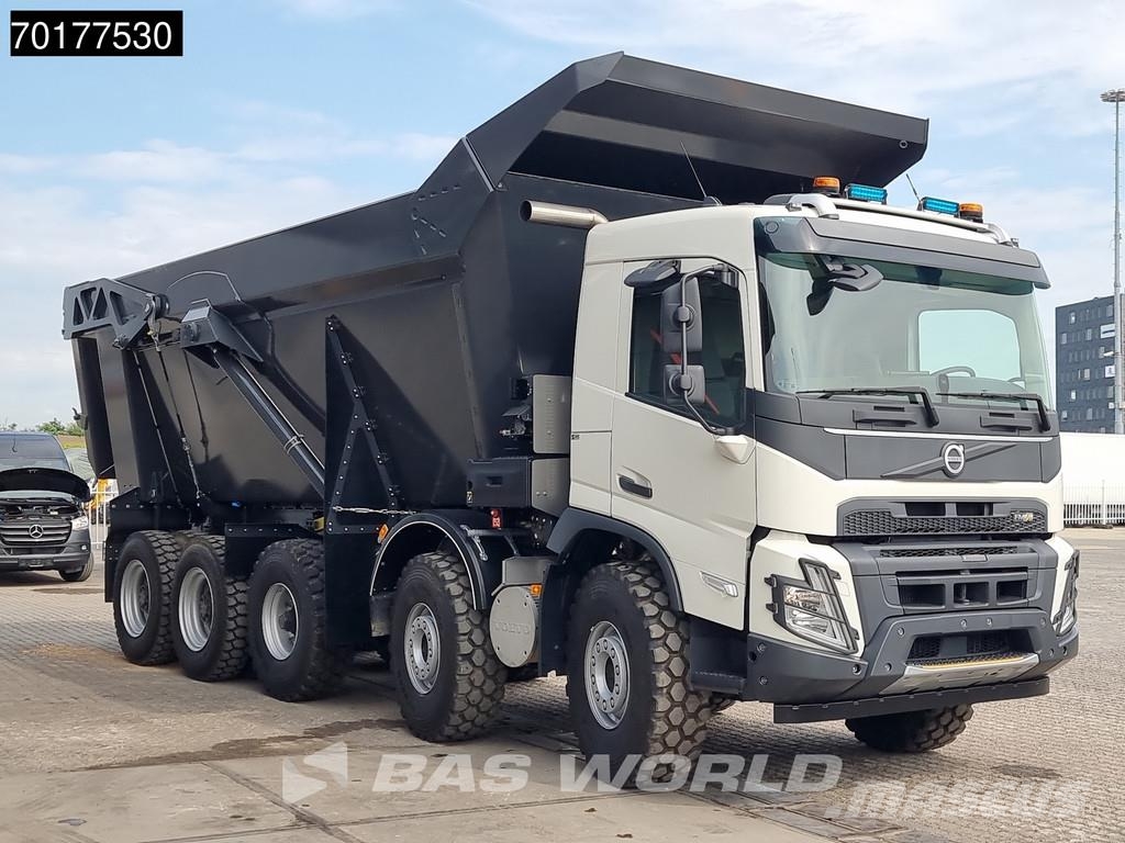 Volvo FMX 520 10X4 50T Payload 30m3 Retarder Lift+Lenkac Savivarčių priekabų vilkikai