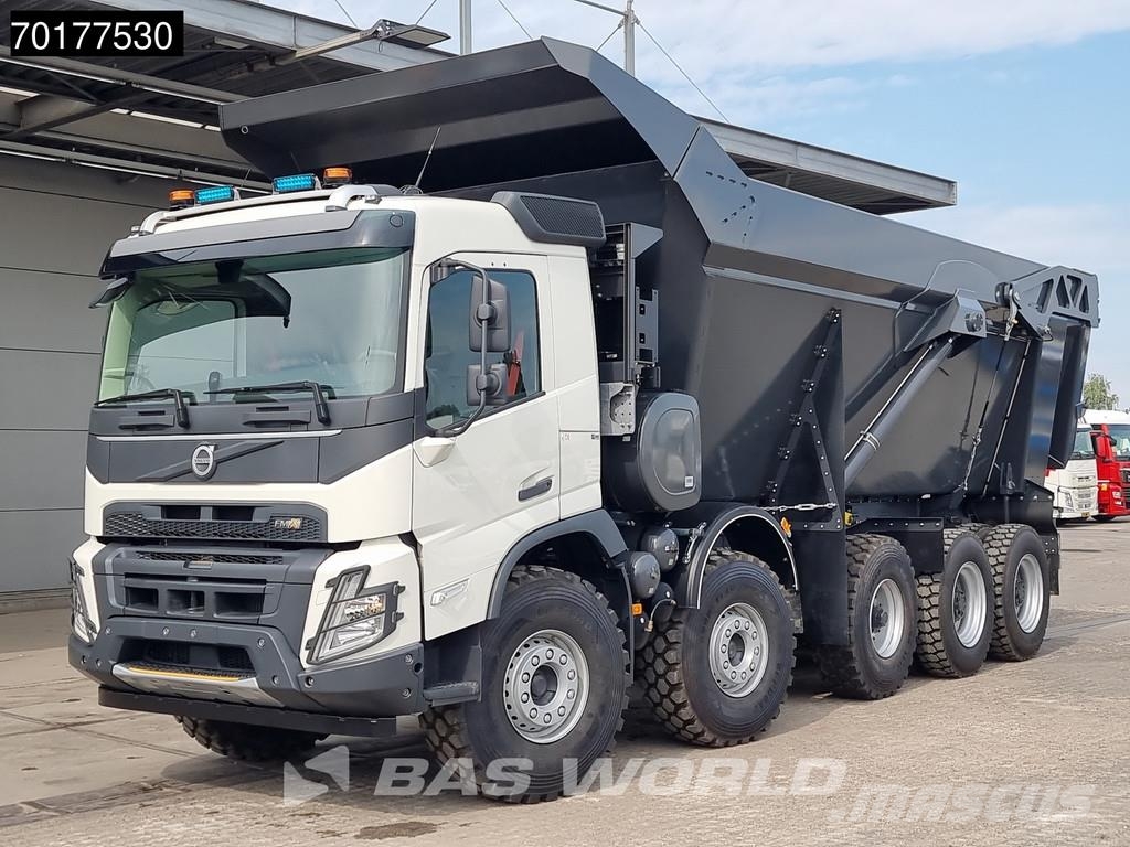 Volvo FMX 520 10X4 50T Payload 30m3 Retarder Lift+Lenkac Savivarčių priekabų vilkikai